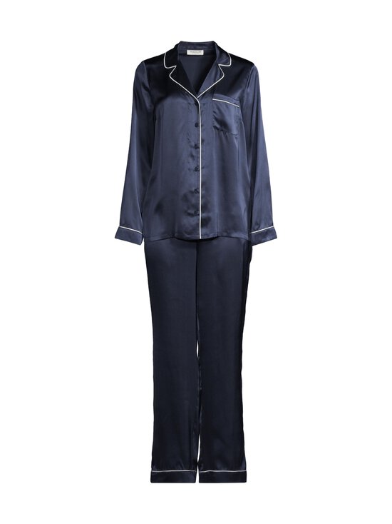 Stockmann Silk - Mercia- silkkipyjama lahjapakkauksessa - NAVY | Stockmann - photo 1