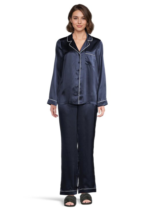 Stockmann Silk - Mercia- silkkipyjama lahjapakkauksessa - NAVY | Stockmann - photo 2