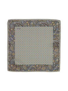 Eton - Paisley-silkkitaskuliina - 14 MID GREY | Stockmann