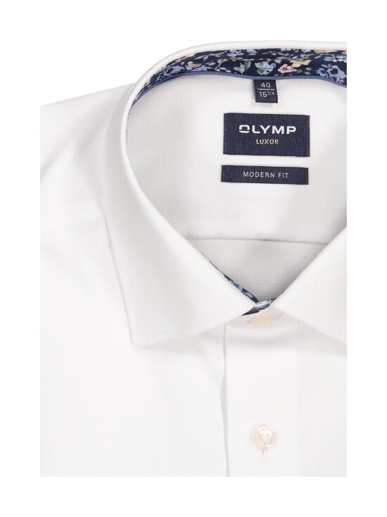 Olymp - Triiksärk Modern Fit Contrast Trim Flower - 00 WEISS | Stockmann - photo 2