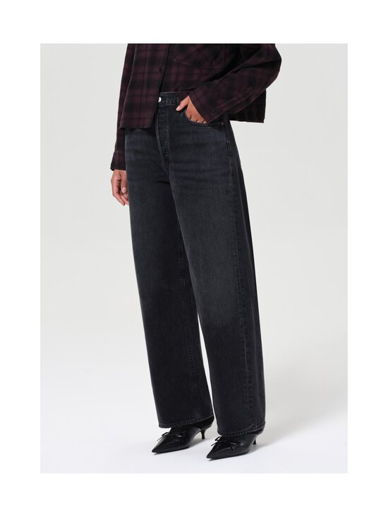 AGOLDE - Low Slung Baggy -farkut - RECESS (WSH DK BLK) | Stockmann - photo 6