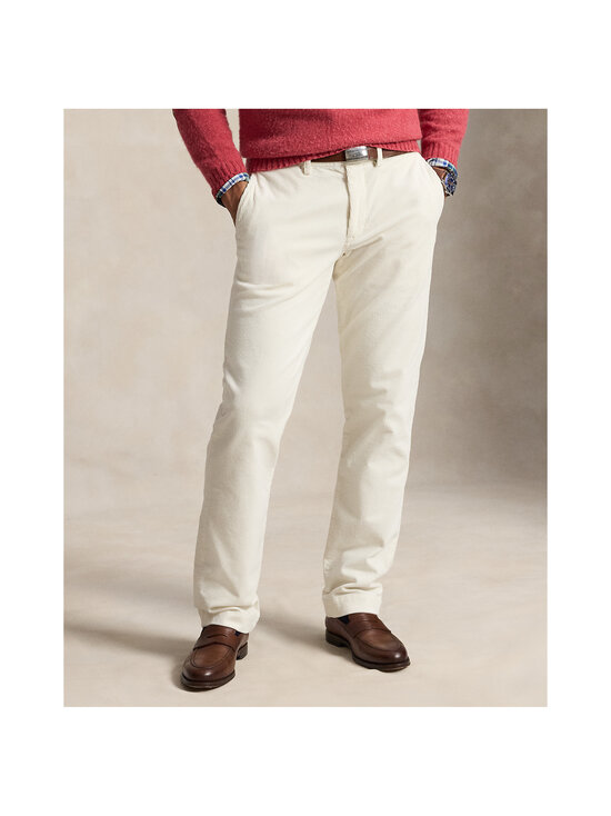 Polo Ralph Lauren - Bedford Flat Front -vakosamettihousut - 504 WARM WHITE | Stockmann - photo 2