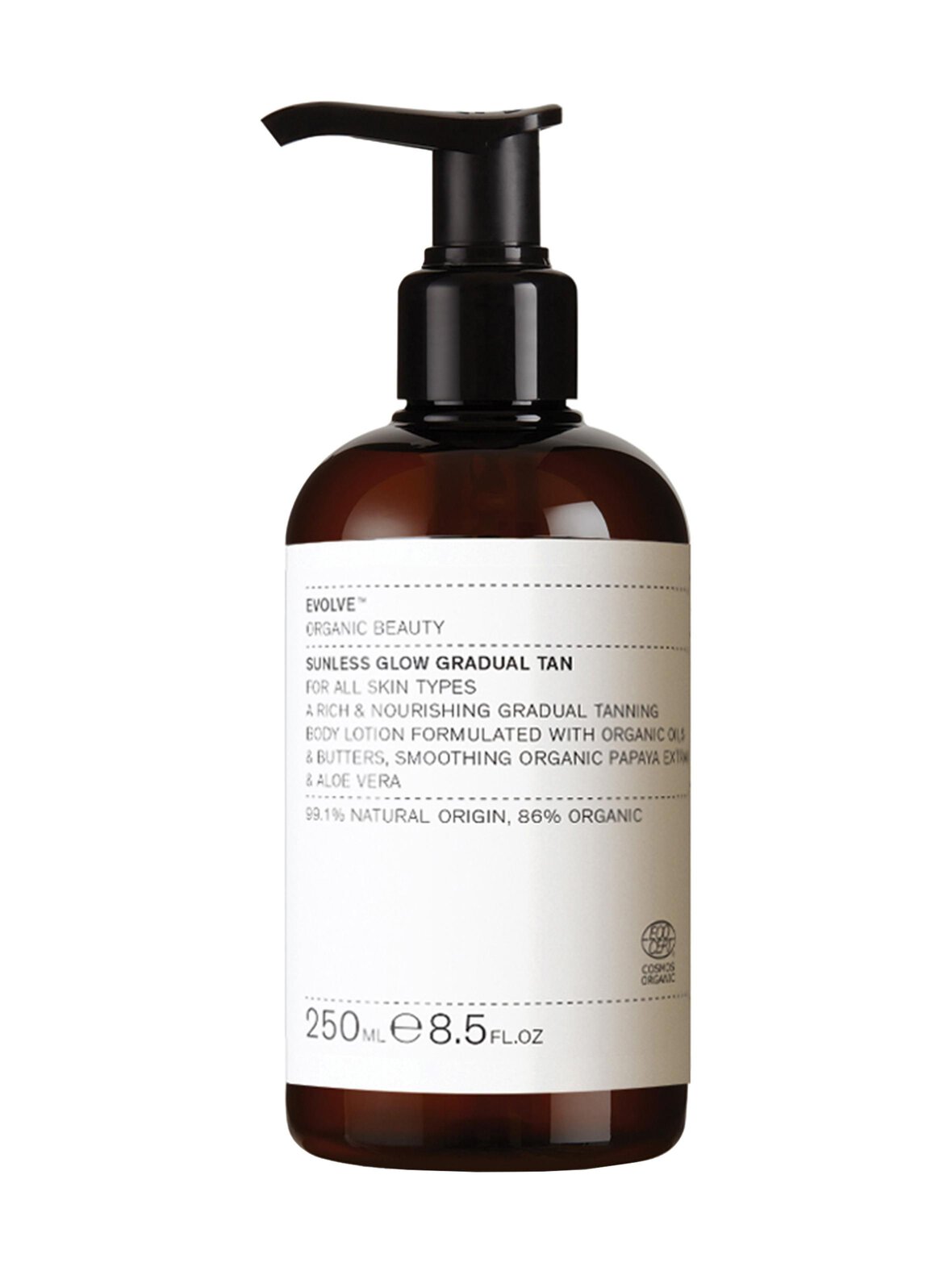 Sunless Glow Gradual Tan -itseruskettava vartalovoide 250 ml