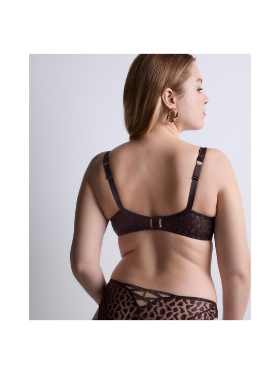 Aubade - Crazy In Love Underwired Half-cup -rintaliivit - SATIN BROWN | Stockmann - photo 3