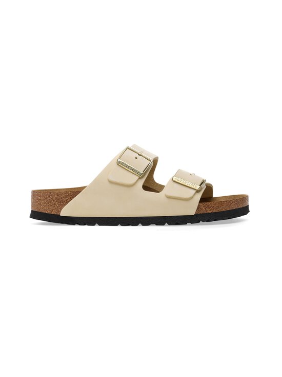 BIRKENSTOCK – Arizona-nahkasandaalit, Ecru