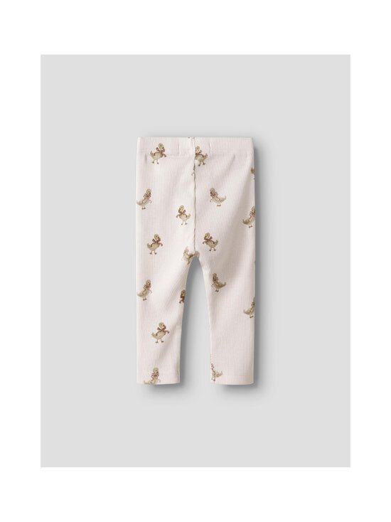 Lil' Atelier - NbfLavo Elf Slim legingi - ALMOST MAUVE AOP:GOOSE | Stockmann - photo 2