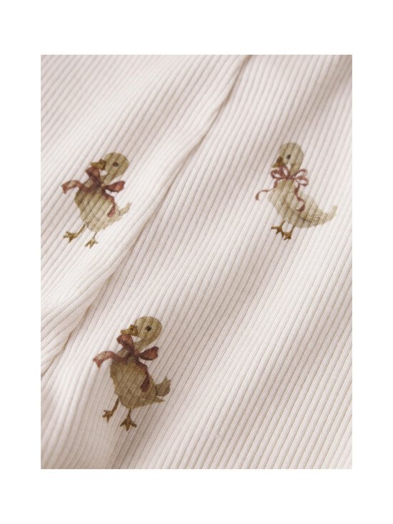 Lil' Atelier - NbfLavo Elf Slim legingi - ALMOST MAUVE AOP:GOOSE | Stockmann - photo 3