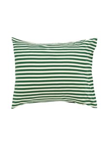 Marimekko - Padjapüür Tasaraita - 160 OFF WHITE, DK.GREEN | Stockmann