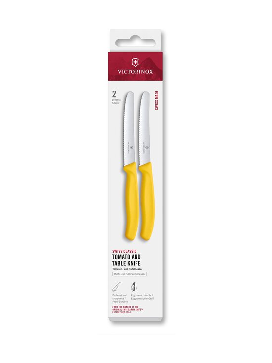 Victorinox - Tomato Knife -veitsi 11 cm, 2 kpl - YELLOW | Stockmann - photo 1