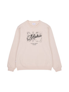 Makia - Past-collegepaita - 011 OFF WHITE | Stockmann