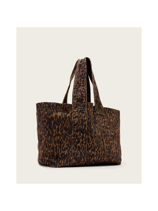 Allsaints - Izzy Lep Denim Tote -laukku - LEOPARD BROWN | Stockmann - photo 2