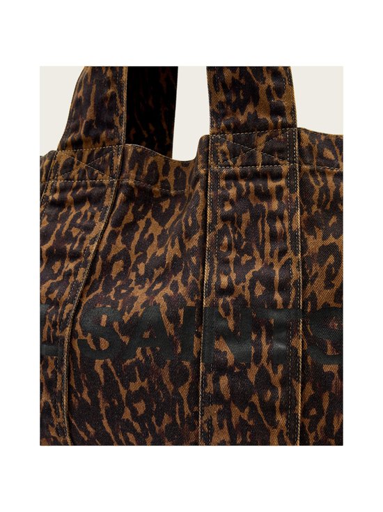 Allsaints - Izzy Lep Denim Tote -laukku - LEOPARD BROWN | Stockmann - photo 4