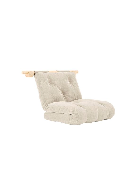 Karup - Hooked-futonnojatuoli ivory / mänty 75 x 200 cm - WHITE | Stockmann - photo 1