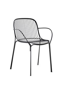 Kartell - Hiray-tuoli käsinojilla - MUSTA | Stockmann