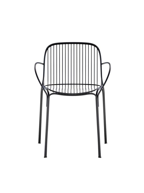 Kartell - Hiray-tuoli käsinojilla - MUSTA | Stockmann - photo 2