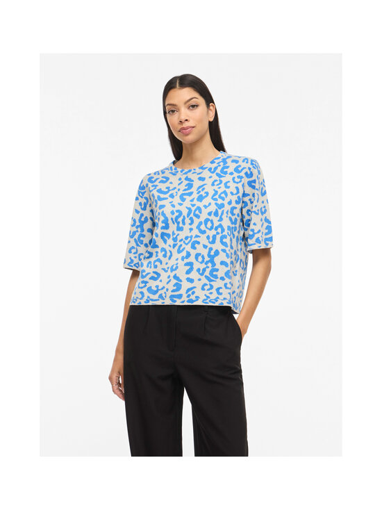 Vila - ViMaya-neulepusero - SUPER LIGHT NATURAL MELAN PATTERN:LEO ALL ABOARD | Stockmann - photo 3
