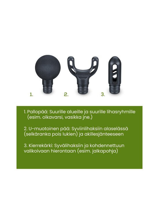 Beurer - MG89-lihashuoltovasara - BLACK | Stockmann - photo 3