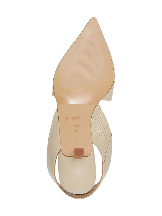 Flattered - Ninni Slingback -nahkakengät - 015 CREME LEATHER | Stockmann - photo 4