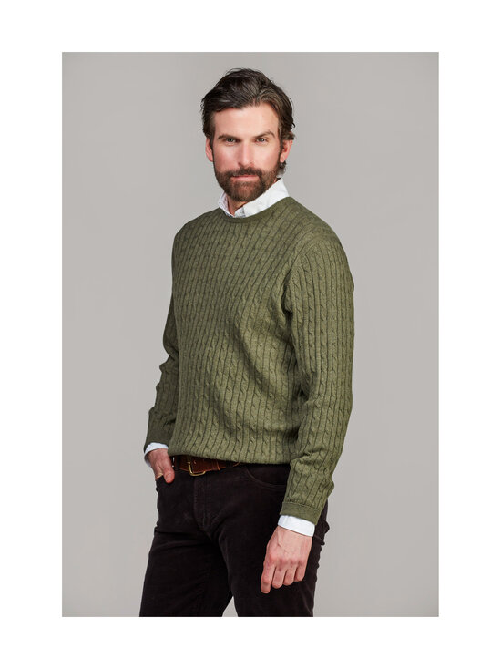 HANSEN&JACOB - Kudum Crew Neck - GREEN 55 | Stockmann - photo 3