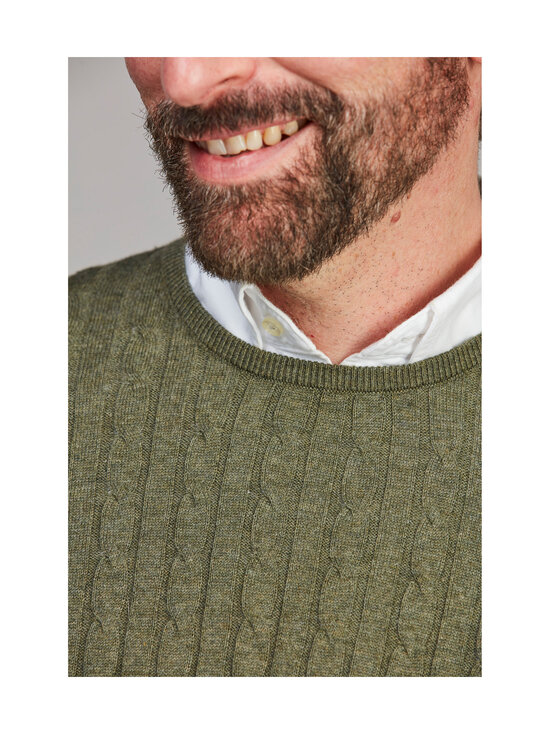 HANSEN&JACOB - Kudum Crew Neck - GREEN 55 | Stockmann - photo 4