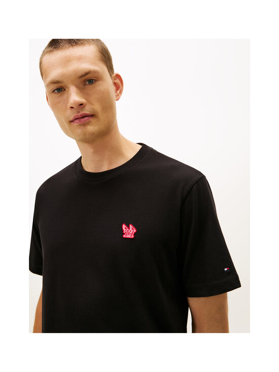 Tommy Hilfiger - Moderns Athleisure H Badge T-krekls - BDS BLACK | Stockmann - photo 5