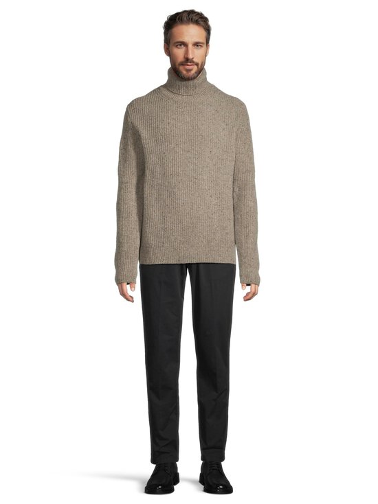 Oscar Jacobson - Mika-merinovillaneule - 406 WALNUT BEIGE | Stockmann - photo 2