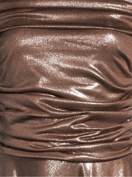 Lauren Ralph Lauren - Heldai Cocktail -mekko - DARK TAUPE BROWN/LIGHT GOLD FL | Stockmann - photo 4