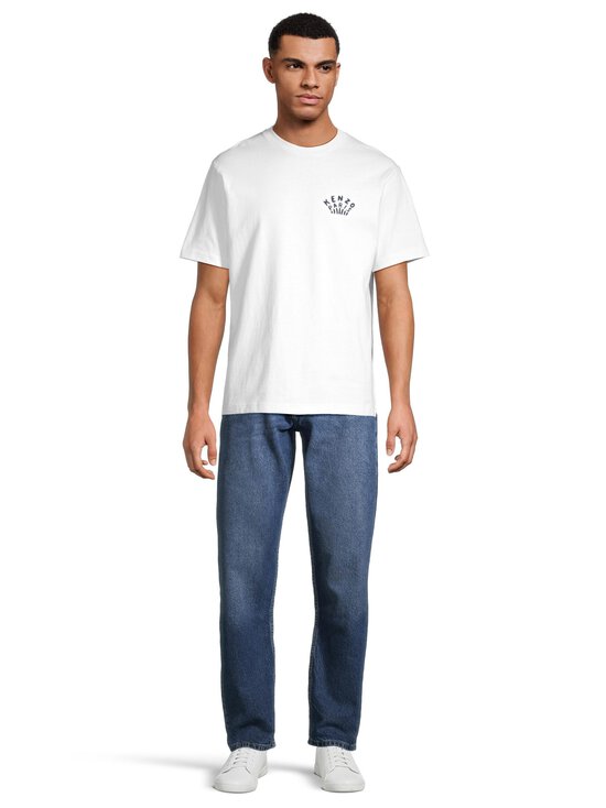 OFF WHITE Kenzo Dragonfly Embroidered Classic T-shirt |L | T
