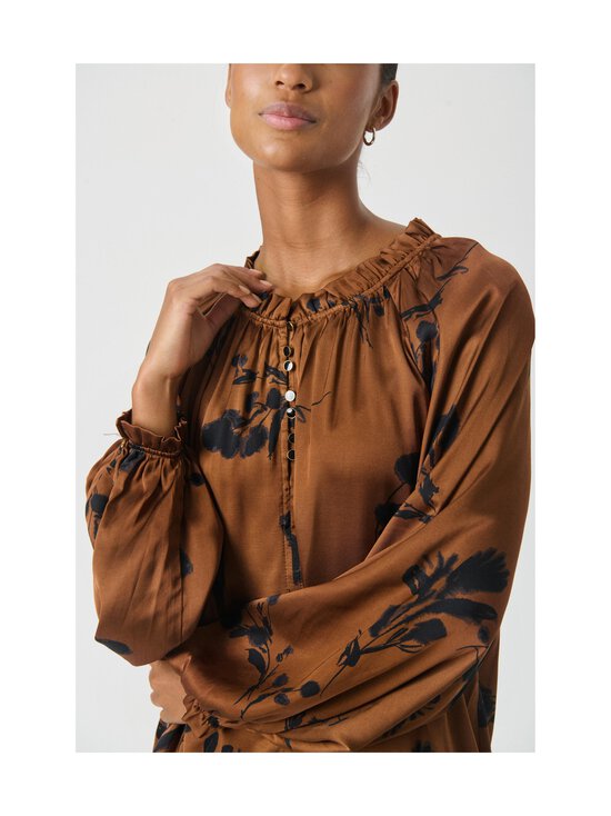 Part Two - VenessaPW-satiinipusero - 304385 SORREL HORSE SHADOW BRANCH | Stockmann - photo 3