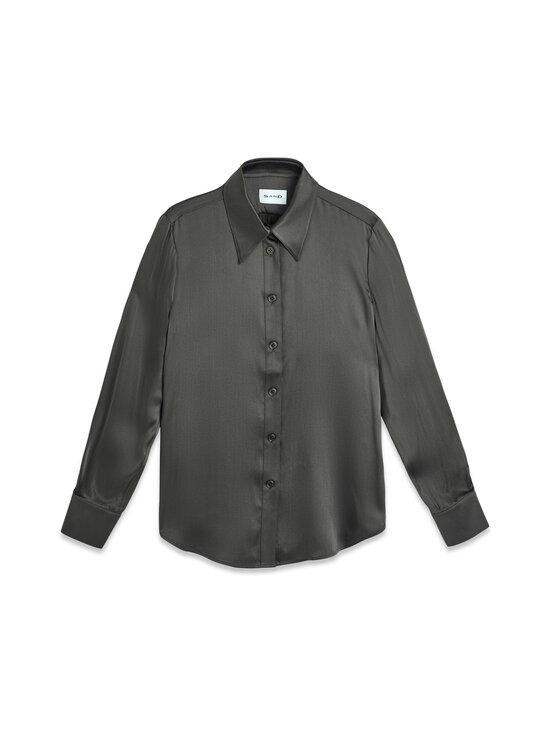 SAND Copenhagen - Latia Silk Blend -paitapusero - 190 GRAPHITE GREY | Stockmann - photo 1