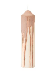 Ferm Living - Küünal Dryp Pillar Beige - BEIGE | Stockmann
