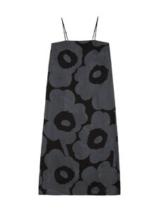 Marimekko - Kleit Pyörähdys Unikko - 590 BLUISH GREY, BLACK | Stockmann