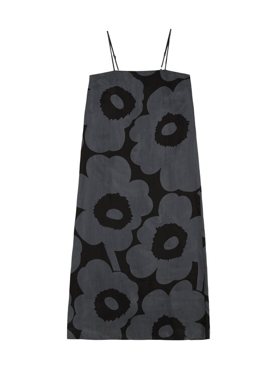 Marimekko - Pyörähdys Unikko kleita - 590 BLUISH GREY, BLACK | Stockmann - photo 1