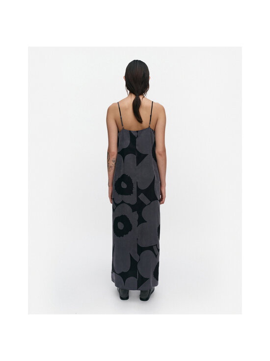 Marimekko - Pyörähdys Unikko kleita - 590 BLUISH GREY, BLACK | Stockmann - photo 3