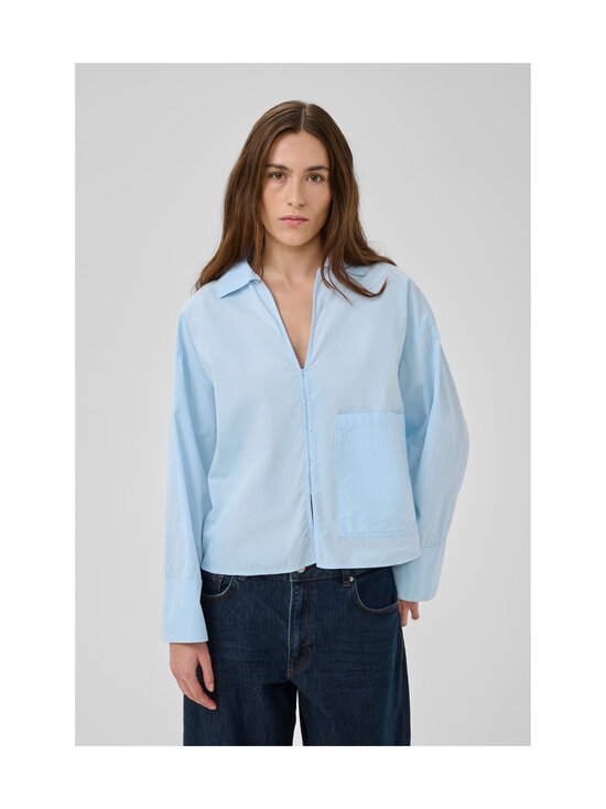 MY ESSENTIAL WARDROBE - MWSunna Boxy Short -paita - 120 CASHMERE BLUE | Stockmann - photo 5