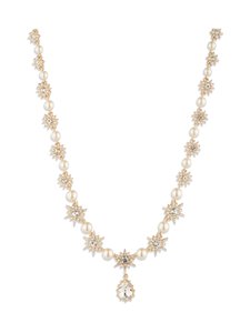 Marchesa - Pearl Star Pendant -kaulakoru - 110 GLD/ WHITE | Stockmann