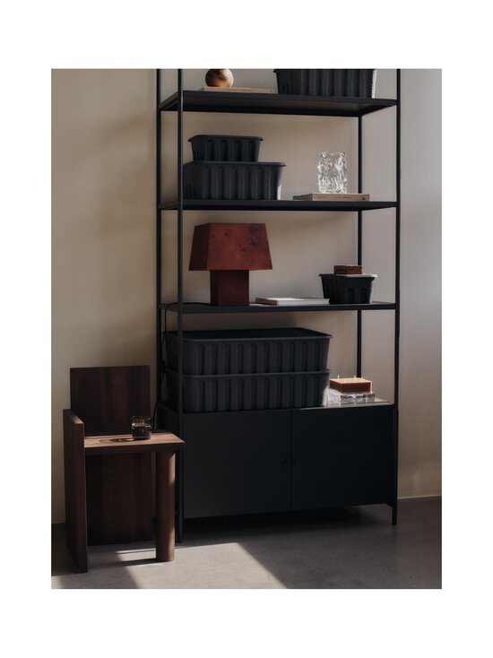 Ferm Living - Kaanega hoiukastid Paper Pulp Box Large 2 tk - CHARCOAL | Stockmann - photo 2