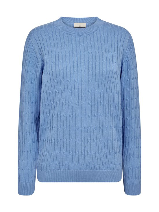 Freequent - FQDodo-palmikkoneulepusero - 9501 VISTA BLUE | Stockmann - photo 1