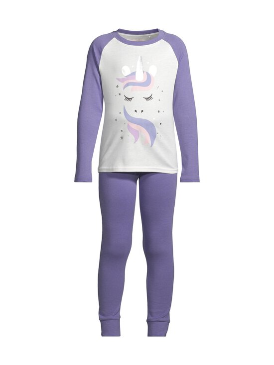 Bogi - Donsku Unicorn -pyjama, koot: 80-110 cm - SOFT WHITE/IRIS VIOLET - photo 1 Bogi - Donsku Unicorn -pyjama, koot: 80-110 cm - SOFT WHITE/IRIS VIOLET | Stockmann - photo 1