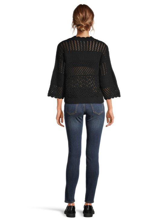 Repeat - Crochet-neulepusero - BLACK (1025) - photo 3 Repeat - Crochet-neulepusero - BLACK (1025) | Stockmann - photo 3