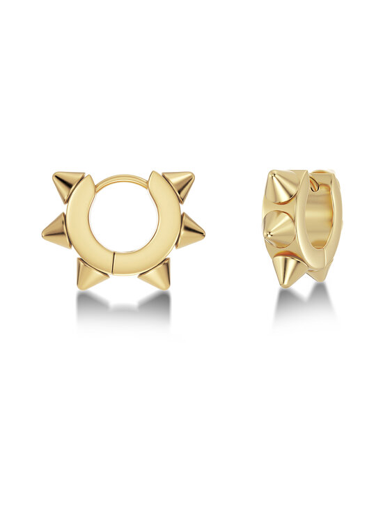Edblad - Peak Hoops Icon S - kullatut korvakorut - GOLD | Stockmann - photo 1