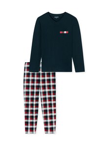 Schiesser - Long-pyjama - 804 NIGHTBLUE | Stockmann