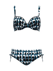 Sunflair - Spacer Check -bikinit - 901 BLACK-WHITE | Stockmann