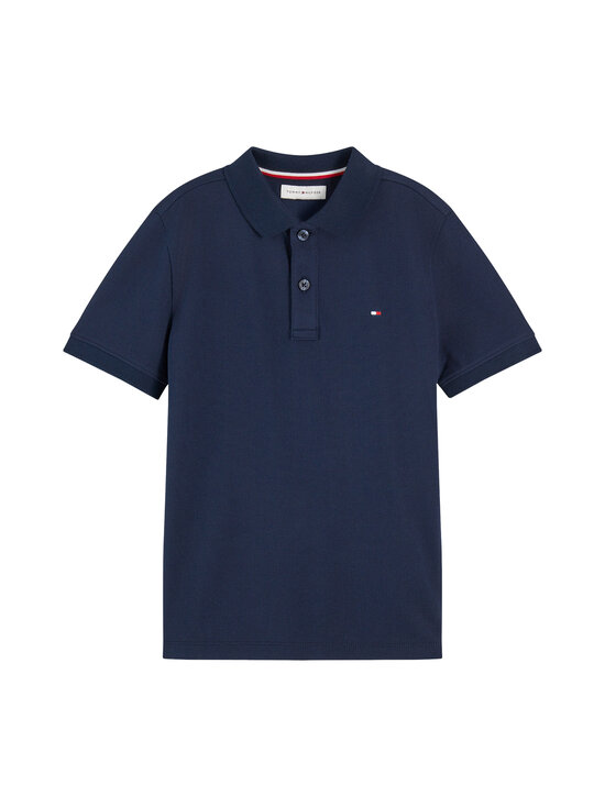Tommy Hilfiger - Polosärk Flag Polo - C1G DARK NIGHT NAVY | Stockmann - photo 1