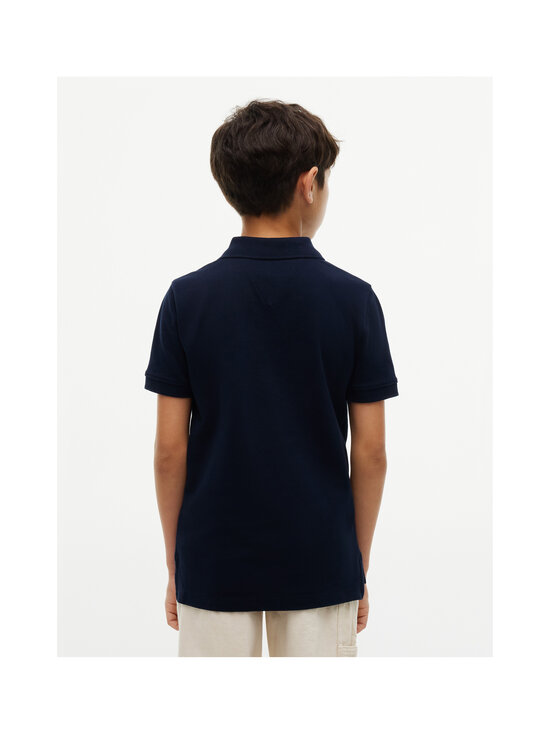 Tommy Hilfiger - Polosärk Flag Polo - C1G DARK NIGHT NAVY | Stockmann - photo 4