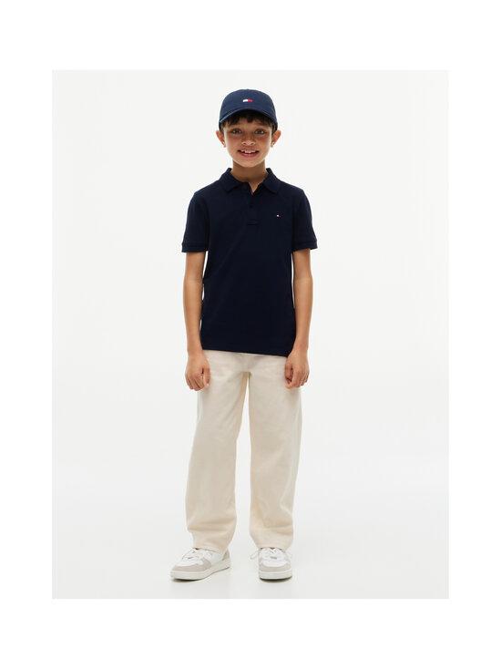 Tommy Hilfiger - Polosärk Flag Polo - C1G DARK NIGHT NAVY | Stockmann - photo 6