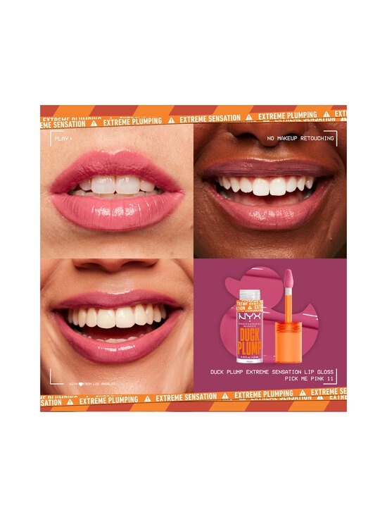 NYX Professional Makeup - Duck Plump Lip Lacquer -huulipuna - 11 PICK ME PINK - photo 6 NYX Professional Makeup - Duck Plump Lip Lacquer -huulipuna - 11 PICK ME PINK | Stockmann - photo 6