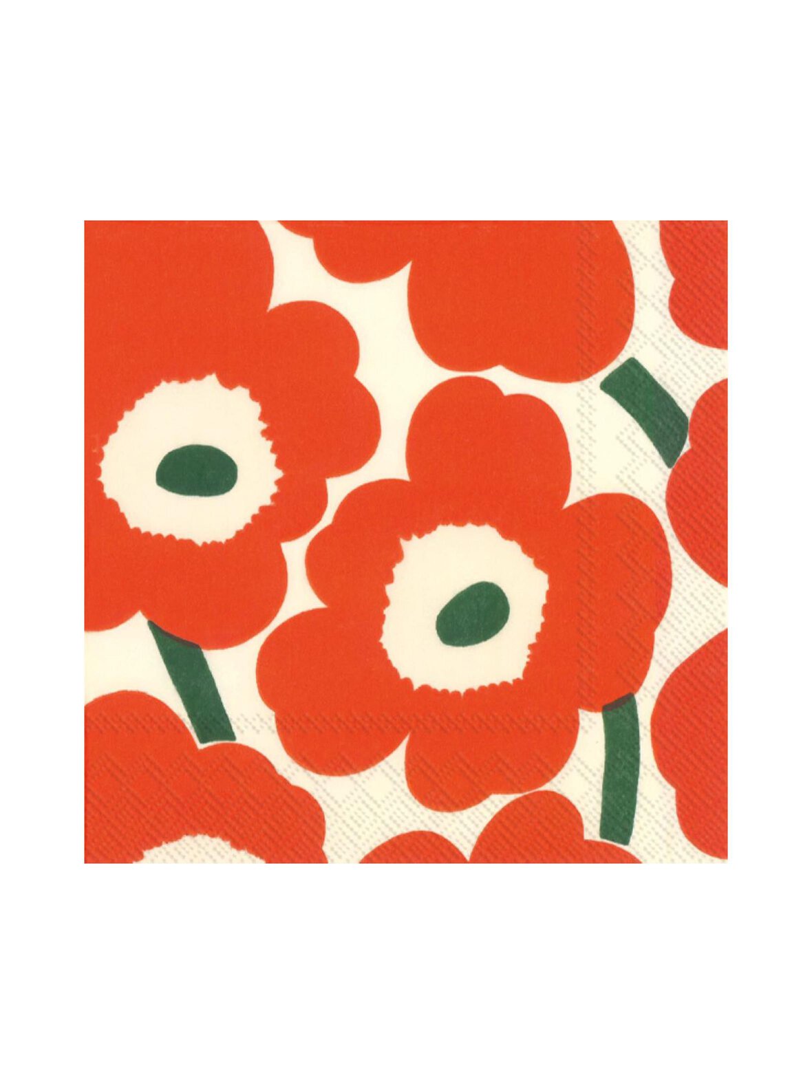 Marimekko Unikko-servetti 33 cm, 20 kpl