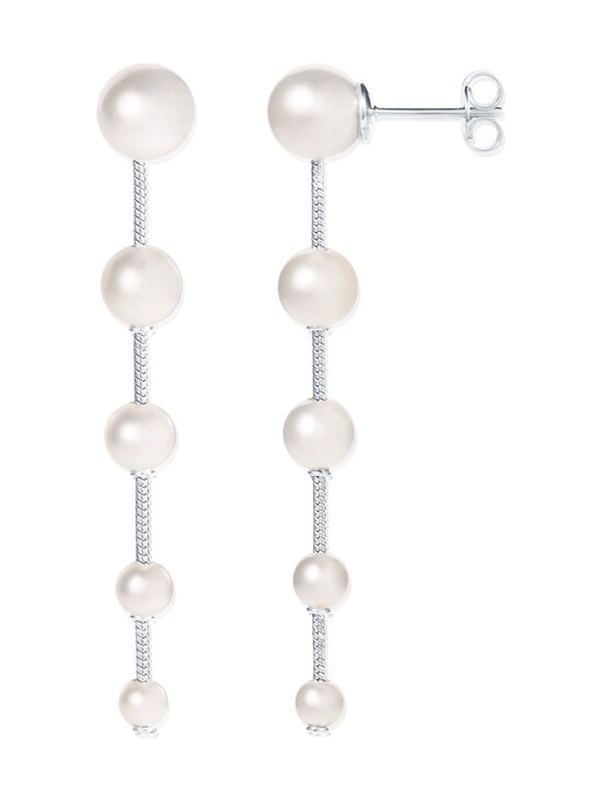 Efva Attling - Flowing Pearls -korvakorut - SILVER | Stockmann - photo 2