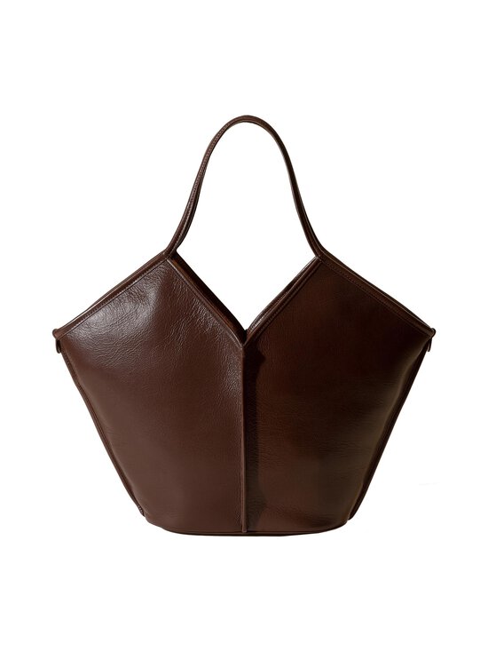 HEREU - Tote ādas soma - DARK BROWN - photo 1 HEREU - Tote ādas soma - DARK BROWN | Stockmann - photo 1